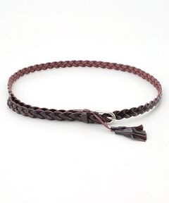 TABASA / タバサ ベルト・サスペンダー | ☆フリンジ付きみつあみ細ベルト