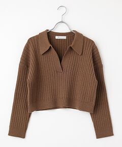 TABASA / タバサ ニット・セーター | ワイドリブスキッパーニット