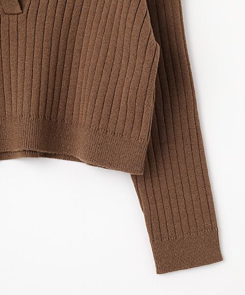 TABASA / タバサ ニット・セーター | ワイドリブスキッパーニット | 詳細3
