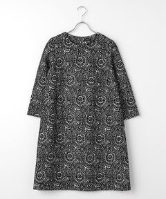 TABASA / タバサ ミニ丈・ひざ丈ワンピース | アート ジャガード ワンピース
