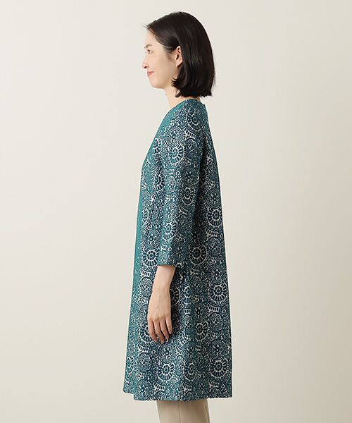 TABASA / タバサ ミニ丈・ひざ丈ワンピース | アート ジャガード ワンピース | 詳細5