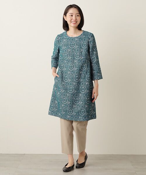 TABASA / タバサ ミニ丈・ひざ丈ワンピース | アート ジャガード ワンピース | 詳細7