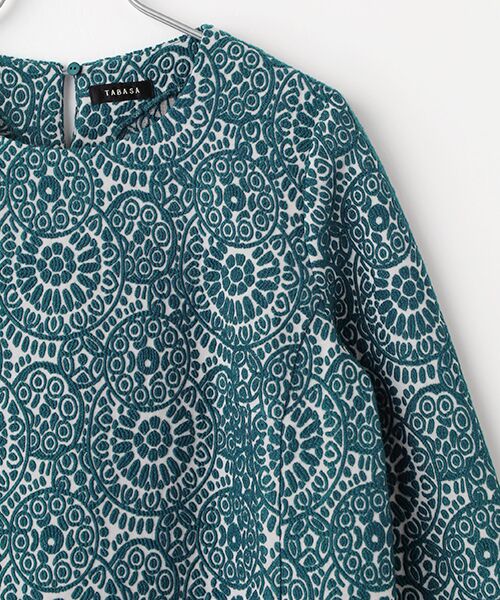 TABASA / タバサ ミニ丈・ひざ丈ワンピース | アート ジャガード ワンピース | 詳細2