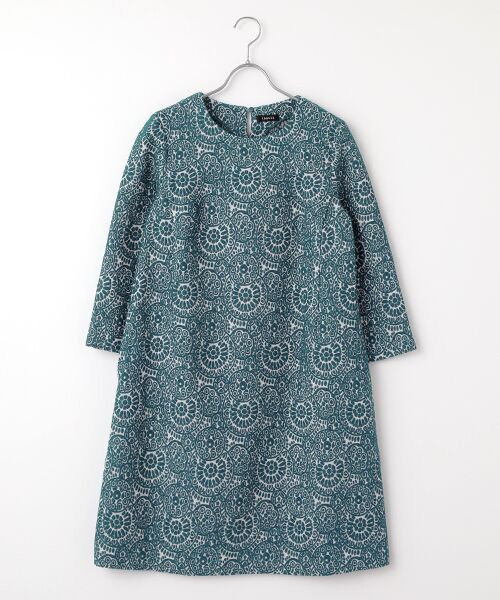 TABASA / タバサ ミニ丈・ひざ丈ワンピース | アート ジャガード ワンピース | 詳細9