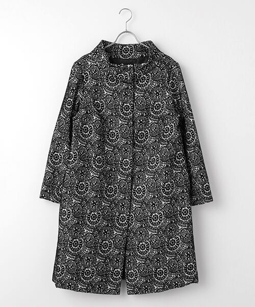 TABASA / タバサ その他アウター | アート ジャガード コート | 詳細10