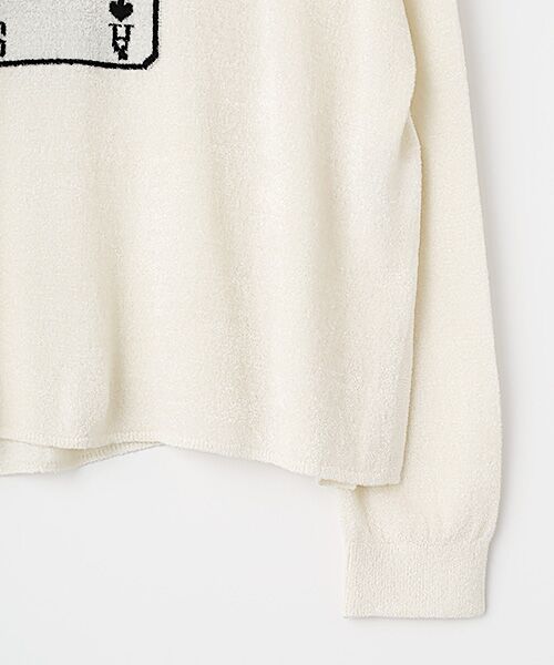 TABASA / タバサ ニット・セーター | フェザーモール インターシャ セーター | 詳細3