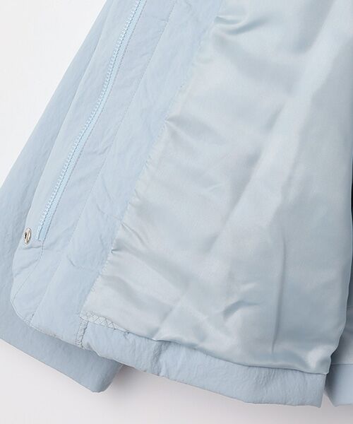 TABASA / タバサ ノーカラージャケット | ナイロン タスラン ショート コート | 詳細7
