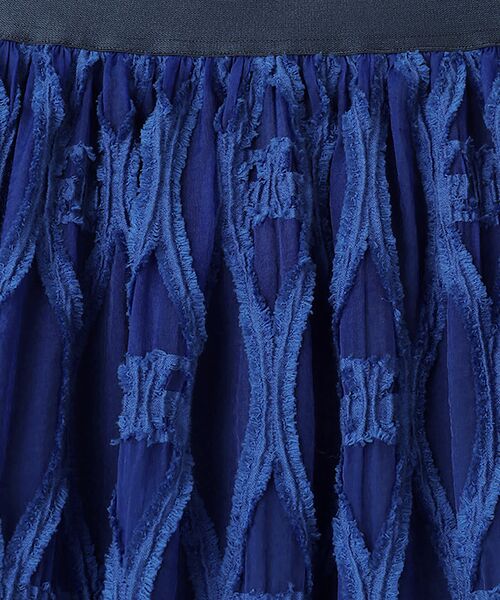 TABASA / タバサ ロング・マキシ丈スカート | ブライト オーガンジー オーナメント ジャガード スカート | 詳細6