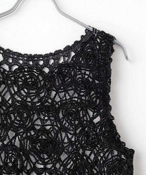 TABASA / タバサ その他トップス | ポリエステル モール × コード刺繍 プルオーバー | 詳細2