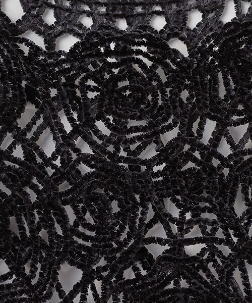 TABASA / タバサ その他トップス | ポリエステル モール × コード刺繍 プルオーバー | 詳細4