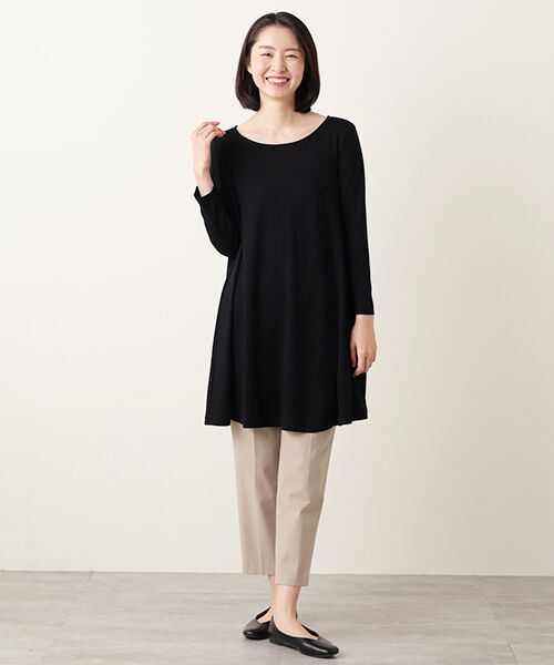 TABASA / タバサ チュニック | ウール天竺 チュニック | 詳細8