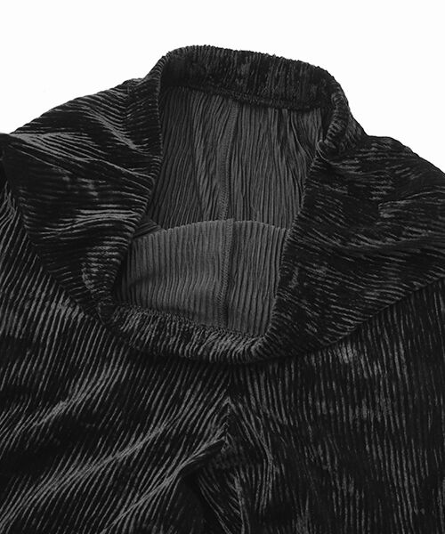 TABASA / タバサ その他パンツ | クラッシュ エンボス ベロア ワイドパンツ | 詳細4