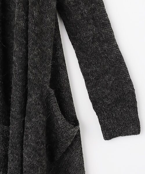 TABASA / タバサ カーディガン・ボレロ | シアー ニット ストール風 トッパー カーディガン | 詳細4