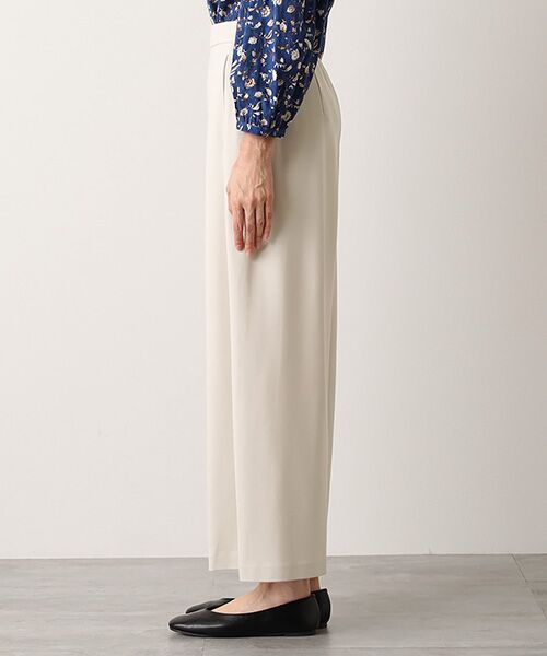 TABASA / タバサ その他パンツ | ウォーム ストレッチ ポンチ ワイドパンツ | 詳細2