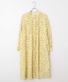 TABASA / タバサ ロング・マキシ丈スカート | コットン 楊柳 × チンツ プリント ワンピース