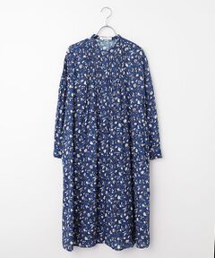 TABASA / タバサ ロング・マキシ丈スカート | コットン 楊柳 × チンツ プリント ワンピース