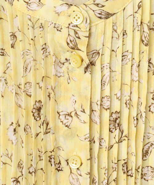 TABASA / タバサ ロング・マキシ丈スカート | コットン 楊柳 × チンツ プリント ワンピース | 詳細1