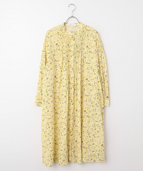 TABASA / タバサ ロング・マキシ丈スカート | コットン 楊柳 × チンツ プリント ワンピース | 詳細3