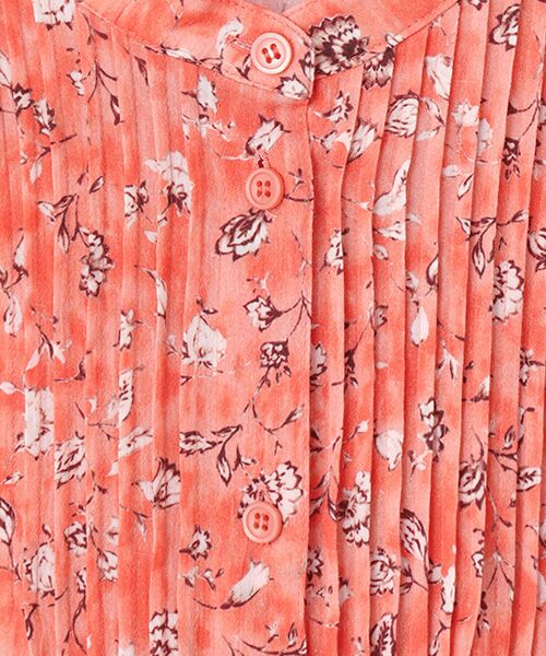 TABASA / タバサ ロング・マキシ丈スカート | コットン 楊柳 × チンツ プリント ワンピース | 詳細2