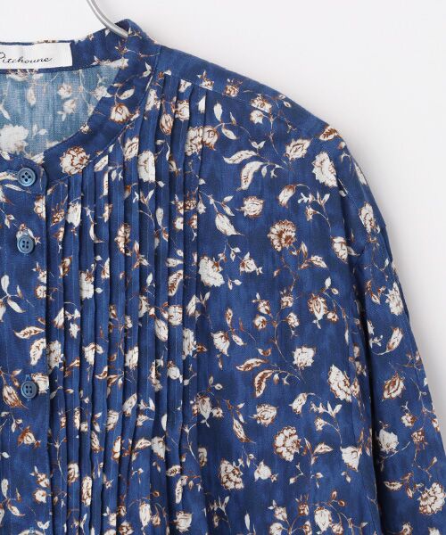 TABASA / タバサ ロング・マキシ丈スカート | コットン 楊柳 × チンツ プリント ワンピース | 詳細4