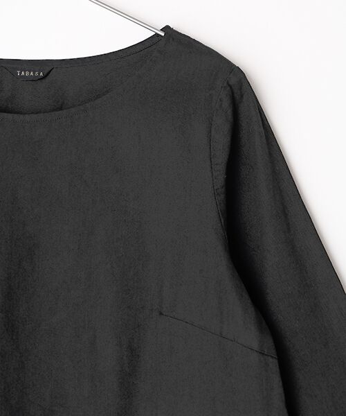 TABASA / タバサ チュニック | 5.5オンス デニム レース刺繍 チュニック | 詳細2