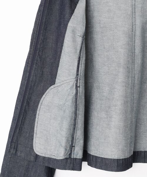 TABASA / タバサ Gジャン・デニムジャケット | 5.5オンス デニム  フードつき ジャケット | 詳細5