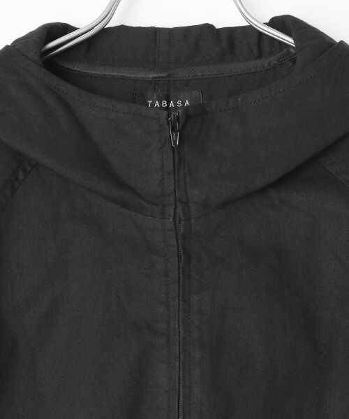 TABASA / タバサ Gジャン・デニムジャケット | 5.5オンス デニム  フードつき ジャケット | 詳細7