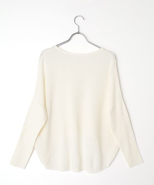 TABASA / タバサ ニット・セーター | カシミア ブレント コットン ニット セーター | 詳細1