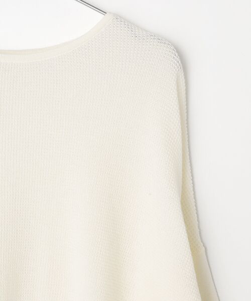 TABASA / タバサ ニット・セーター | カシミア ブレント コットン ニット セーター | 詳細2