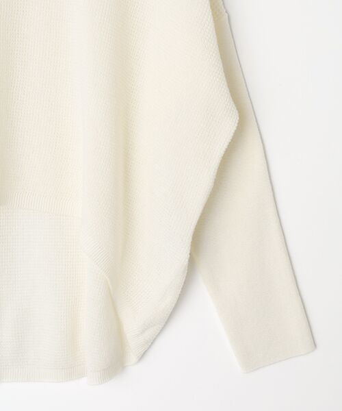 TABASA / タバサ ニット・セーター | カシミア ブレント コットン ニット セーター | 詳細3