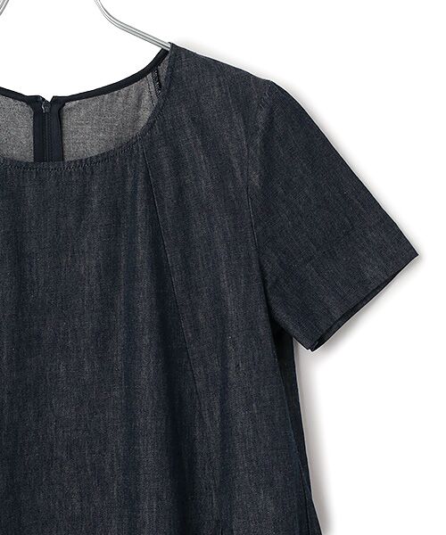 TABASA / タバサ ロング・マキシ丈ワンピース | 6オンス ムラデニム ワンピース | 詳細2