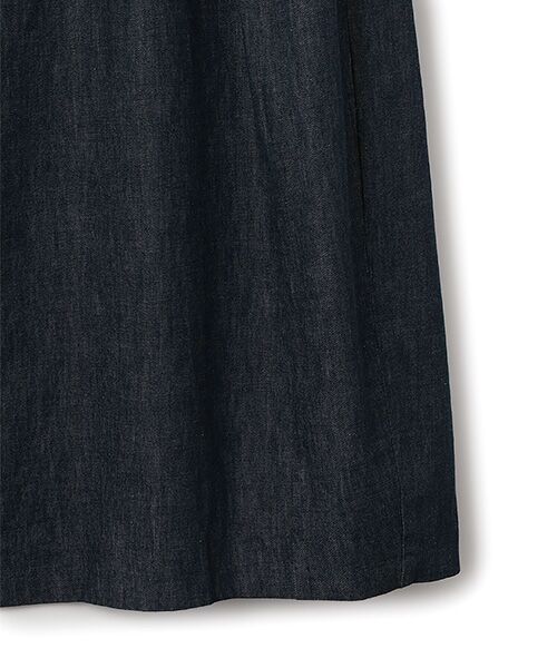 TABASA / タバサ ロング・マキシ丈ワンピース | 6オンス ムラデニム ワンピース | 詳細4