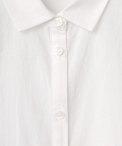 TABASA / タバサ シャツ・ブラウス | コットン ローン 袖コンシャス ブラウス | 詳細1