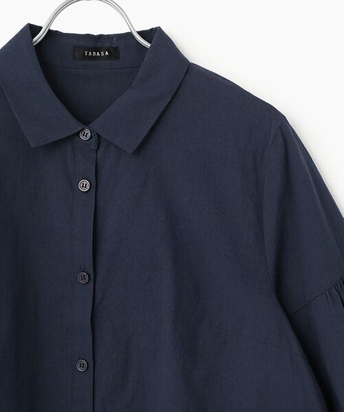 TABASA / タバサ シャツ・ブラウス | コットン ローン 袖コンシャス ブラウス | 詳細3