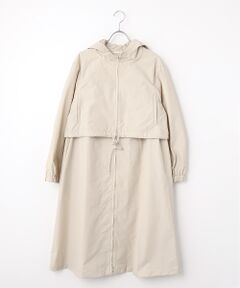 TABASA / タバサ その他アウター | タッサー 撥水 スリーウェイ コート