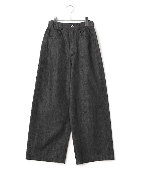 TABASA / タバサ デニムパンツ | 6オンス ムラデニム パンツ（クロ）