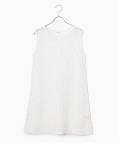 TABASA / タバサ チュニック | シャーリーカーン レース ニット ノースリーブ チュニック