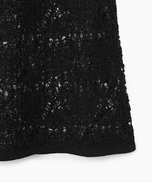 TABASA / タバサ チュニック | シャーリーカーン レース ニット ノースリーブ チュニック | 詳細5