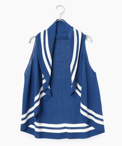 TABASA / タバサ カーディガン・ボレロ | ロマーノ ニット ドレープ ジレ