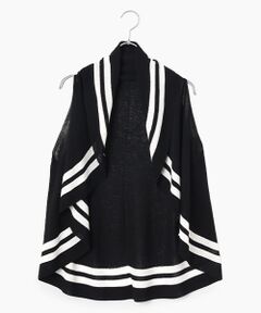 TABASA / タバサ カーディガン・ボレロ | ロマーノ ニット ドレープ ジレ