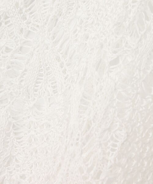 TABASA / タバサ ニット・セーター | シャーリーカーン レース ニット ショートスリーブ プルオーバー | 詳細1