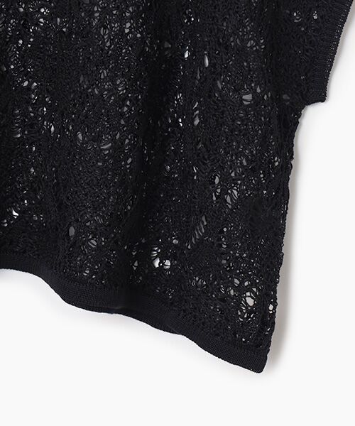TABASA / タバサ ニット・セーター | シャーリーカーン レース ニット ショートスリーブ プルオーバー | 詳細4