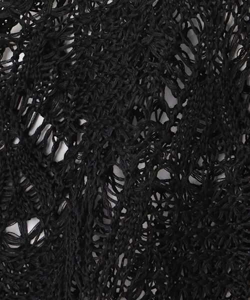 TABASA / タバサ ニット・セーター | シャーリーカーン レース ニット ショートスリーブ プルオーバー | 詳細5