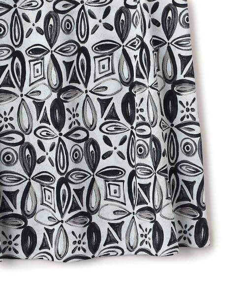 TABASA / タバサ チュニック | グラデーション フラワープリント チュニック | 詳細3