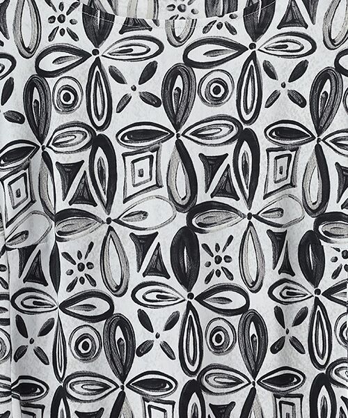 TABASA / タバサ チュニック | グラデーション フラワープリント チュニック | 詳細4