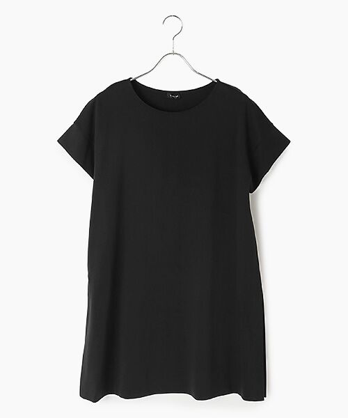 TABASA / タバサ チュニック | コットン モクロディ チュニック（クロ）