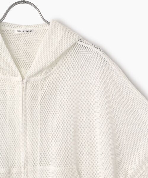 TABASA / タバサ パーカー | ラッセル メッシュ パーカ | 詳細2