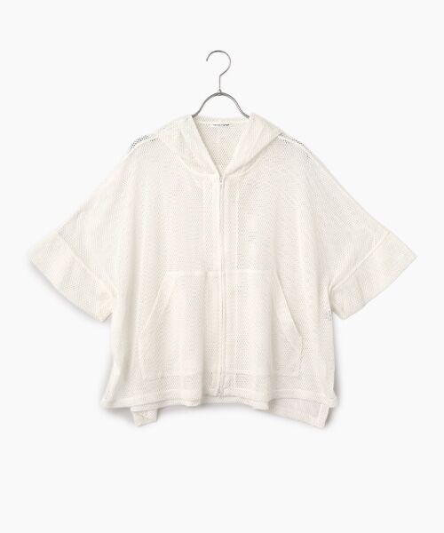 TABASA / タバサ パーカー | ラッセル メッシュ パーカ（オフ）