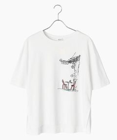 TABASA / タバサ Tシャツ | カフェ 刺繍 Tシャツ