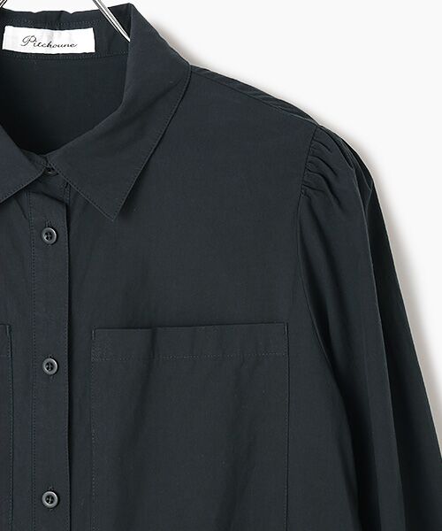 TABASA / タバサ ロング・マキシ丈ワンピース | タイプライター クロス シャツワンピース | 詳細3